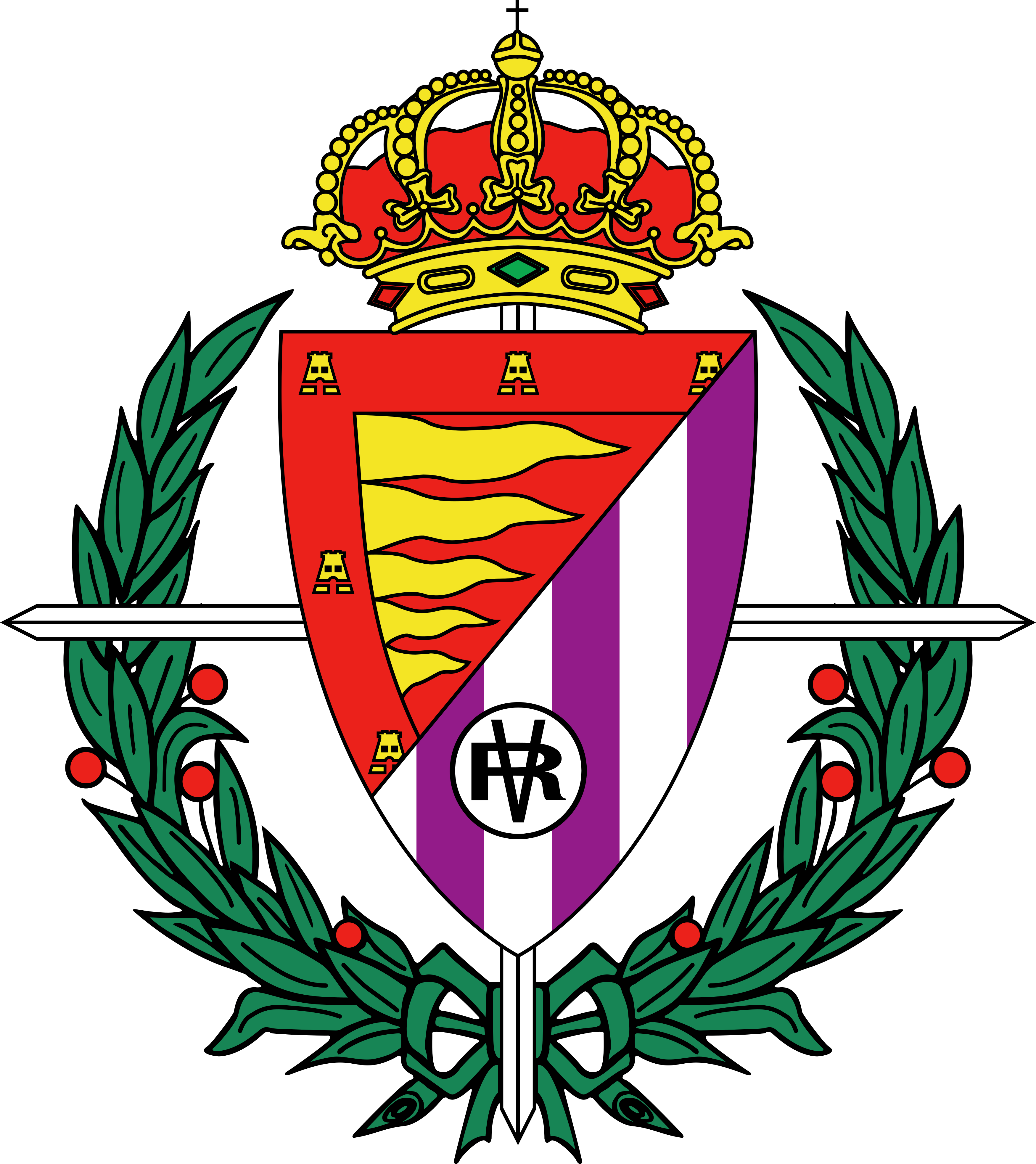 Real Valladolid Logo – Real Valladolid Club de Fútbol Escud - PNG ...