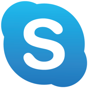skype logo 4 11 300x300 - Skype Logo